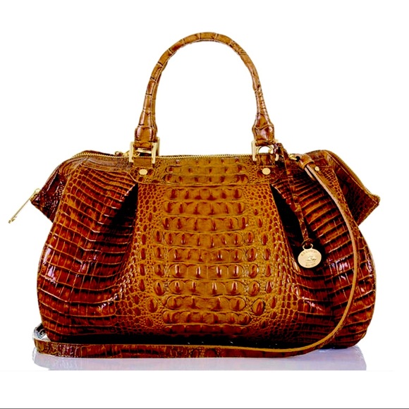 🌺Brand New🌺 BRAMIN Faye Toasted Almond Melbourne Satchel - Picture 6 of 10